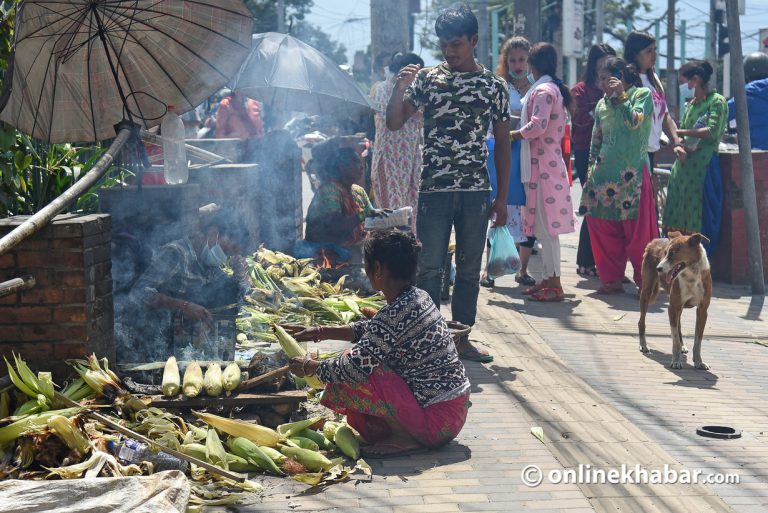 सडकको व्यापार : सहरका गरिबले विकल्प भेटेनन्