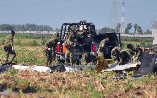 मेक्सिकोमा हेलिकप्टर दुर्घटना हुँदा १४  सैनिकको मृत्यु