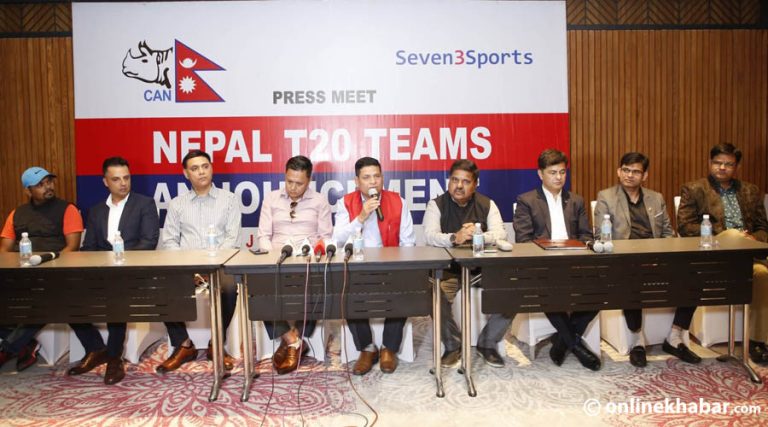नेपाल टी-२० लिग खेल्ने चार टिमको घोषणा