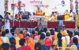 पशुपतिमा बलात्कार आरोपीसामु औंठाछाप दिएर दीक्षा लिनेको लस्कर