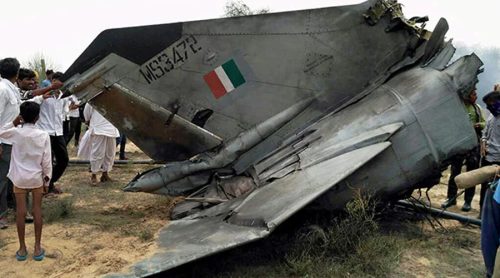 भारतीय वायु सेनाको विमान दुर्घटनामा दुईको मृत्यु