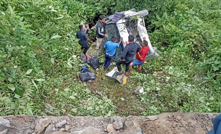 भरतपुर महानगरपालिका-२९ भोर्लेमा माइक्रोबस दुर्घटना, १८ जना घाइते