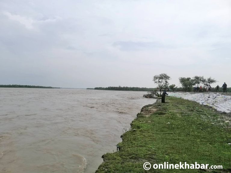 सुनसरी र सप्तरीको कोसी तटीय क्षेत्रमा उच्च सतर्कता