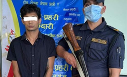 सुनको सिक्री लुटेको आरोपमा टोखाबाट युवक पक्राउ