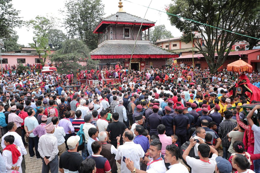 जितगढी युद्ध जितेको सम्झनामा पाल्पामा भगवती जात्रा मनाइँदै