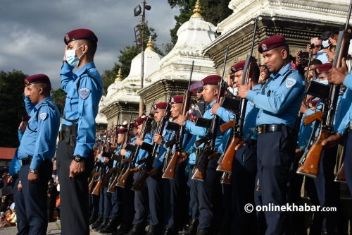 प्रदीप गिरिको राजकीय सम्मानका साथ अन्त्येष्टि