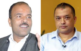 सर्लाही-४ : गगन थापा र अमरेशकुमार सिंह आमने-सामने