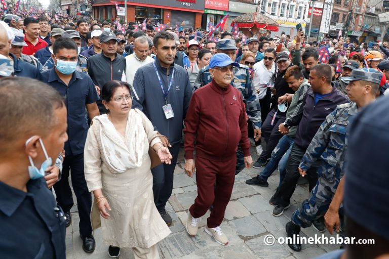 केपी ओलीको नेतृत्वमा एमालेको वाकथन (तस्वीरसहित)