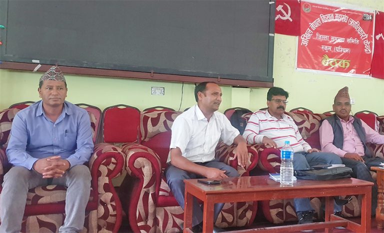 रुकुम पश्चिममा कांग्रेसलाई कुनै क्षेत्र नदिने माओवादीको अडान