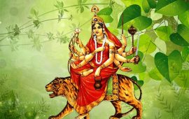 आज नवरात्रको तेस्रो दिन, चन्द्रघण्टा देवीको पूजा गरिँदै
