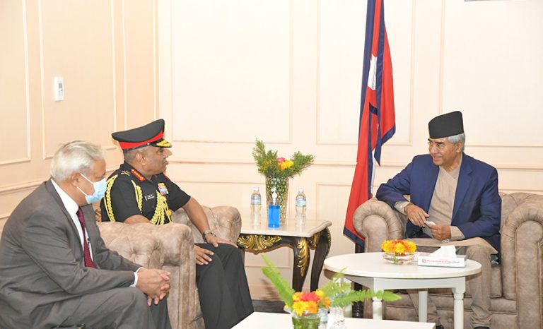 भारतीय सेनाध्यक्ष पाण्डेले प्रधानमन्त्रीसँग भेटे, अग्निपथबारे कुरै भएन