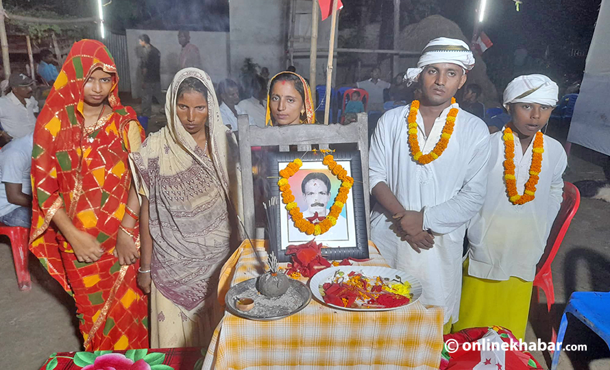 अपहरणको १३ वर्षसम्म अवस्था अज्ञात रहेपछि परिवारले गर्‍यो किरिया