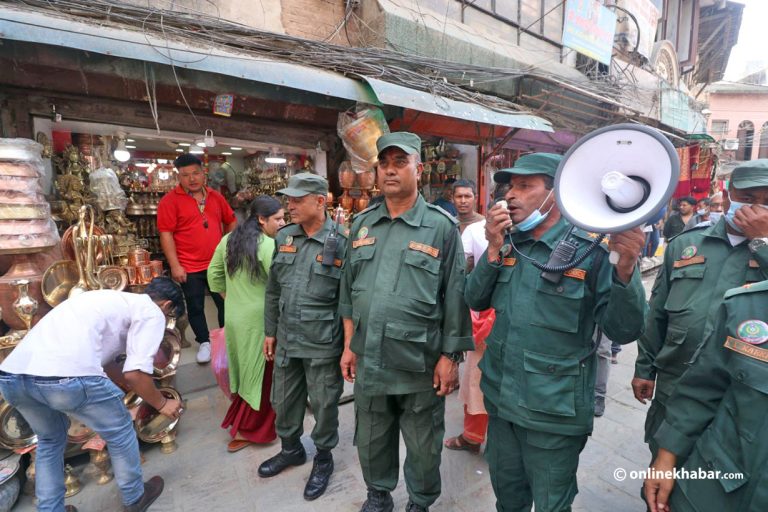 काठमाडौं महानगरले माग्यो ६५ नगर प्रहरी