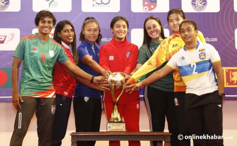 साफ महिला फुटबल : माल्दिभ्समाथि पाकिस्तानको फराकिलो जित
