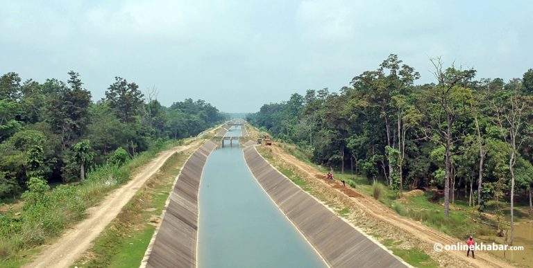 २२ हजार हेक्टर जमिनमा सिक्टाको सिंचाइ