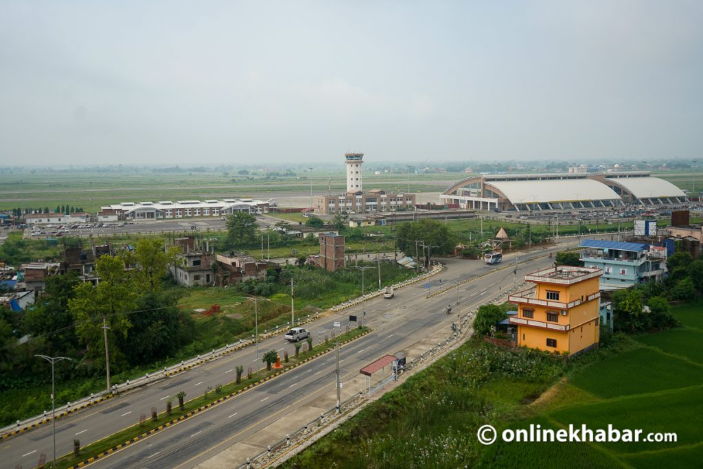 भैरहवाबाट नेपाल एयरलाइन्सले हङकङ र नयाँ दिल्लीमा उडान गर्दै