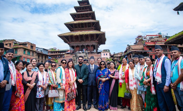 इन्द्रजात्राको प्रशंसा गर्दै फर्किए पाहुना