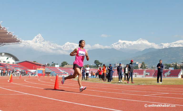 ३८ वर्षीया विन्द्राले छोरीका लागि जितेको स्वर्ण