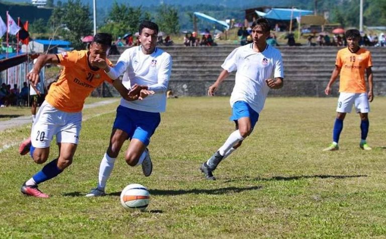 बागमतीलाई हराउँदै एपीएफ पुरुष फुटबलको सेमिफाइनलमा