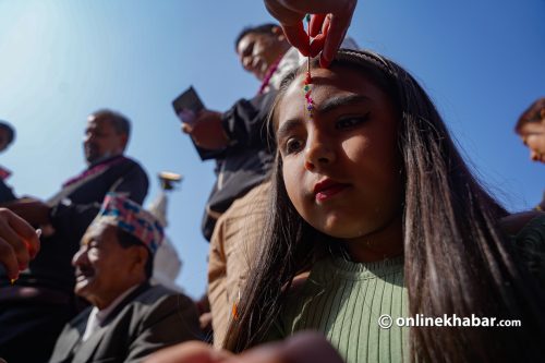 बालगोपालेश्वर मन्दिरमा भाइटीका (तस्वीरहरु)