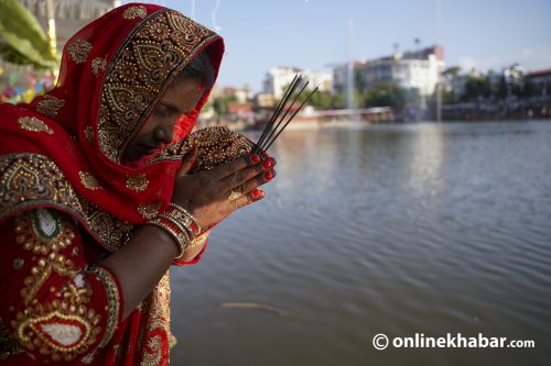 छठमा रमेको काठमाडौं, १५ तस्वीर