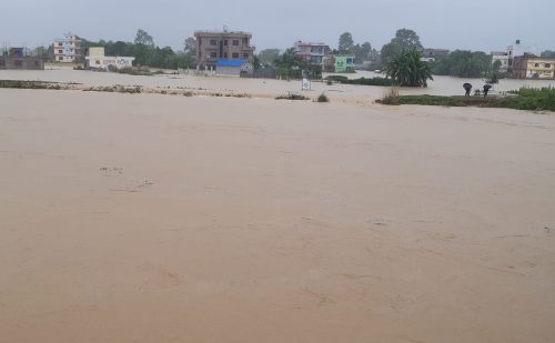 सूर्यविनायकका ३० घर डुबानमा