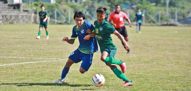 पुरुष फुटबलमा आर्मीले लुम्बिनीलाई ४–१ ले हरायो