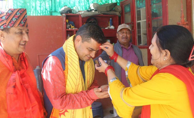 काठमाडौं–५ मा प्रदीप पौडेलसँग एक दिन