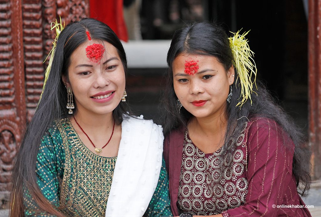 टीका जमरामा सर्वसाधारण  (तस्वीरहरू)