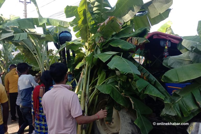 केराको खम्बा, १०० रुपैयाँ जम्मा