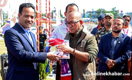 प्याराग्लाइडिङ दुर्घटनामा ज्यान गुमाएका निसिमलाई मानार्थ गोल्ड मेडल