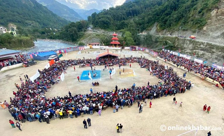 पुलिसलाई हराउँदै एपीएफले जित्यो महिला भलिबलको स्वर्ण