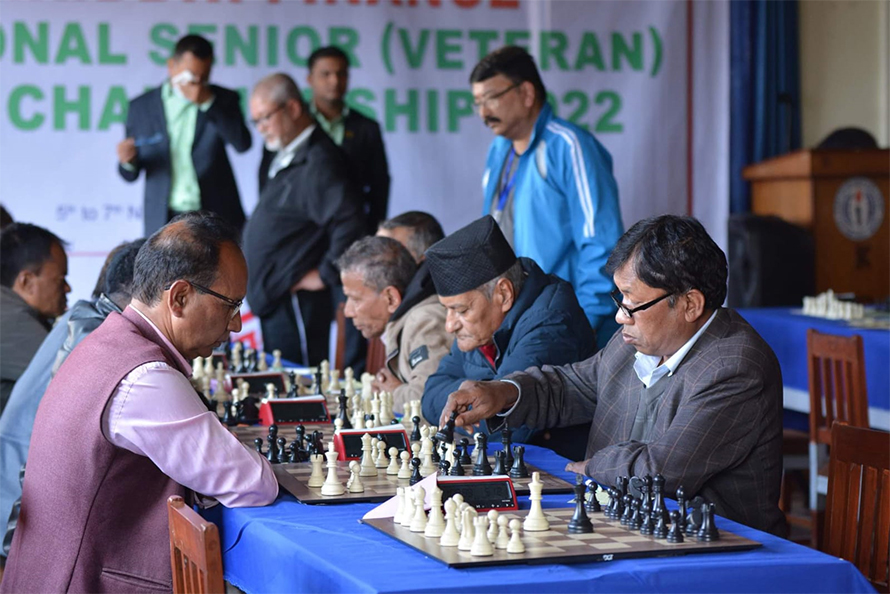 नेशनल भेट्रान्स चेस च्याम्पियनसीपमा नविनको अग्रता