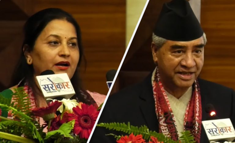 डिनाले प्रत्यक्षको टिकट मागेपछि देउवाले भनेका थिए, ‘दिन्छु, हारियो भने मुख नदेखाउनू’