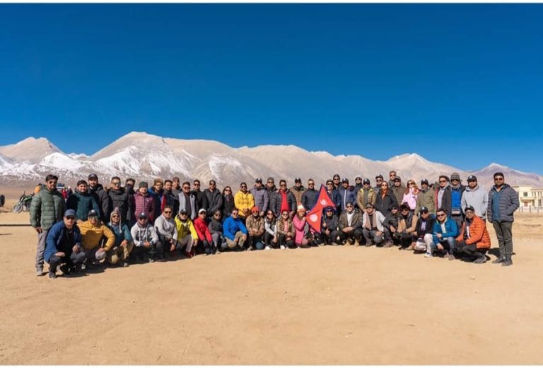 पर्यटन प्रबर्द्धनका लागि एनवाईईएफद्वारा मोटर र्‍याली