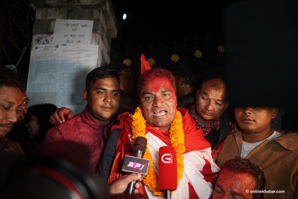 Pradeep Paudel mentioned: We don’t take out a victory procession, we go to the voters’ homes and thank them