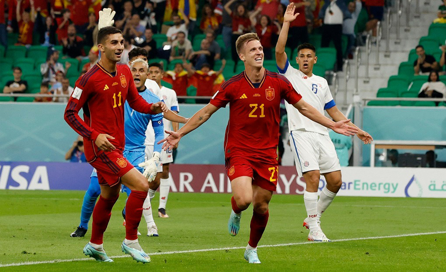 विश्वकप फुटबल : स्पेनको शानदार जित, कोस्टारिकाको पोष्टमा ७ गोल