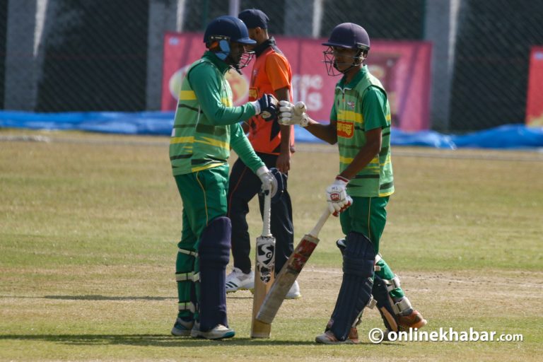 यू-१९ राष्ट्रिय क्रिकेट : लगातारको पाँचौं जीतसहित सुदूर फाइनलमा