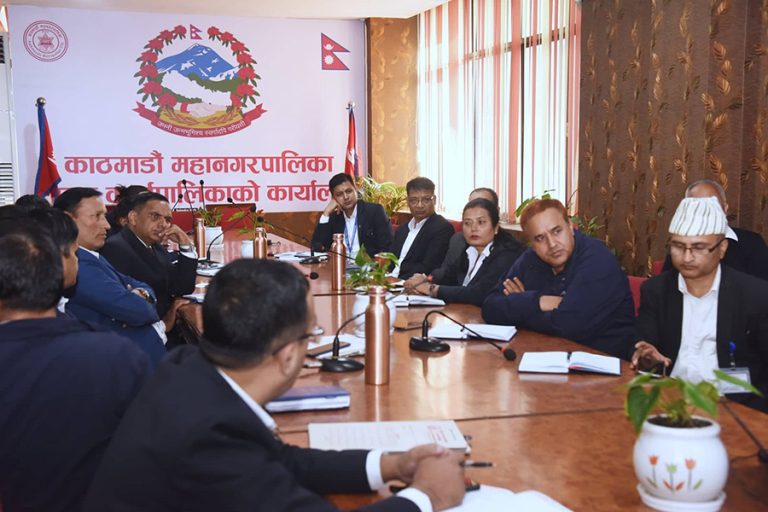 काठमाडौं महानगरले थाल्यो वार्षिक खरिद योजनाबारे छलफल