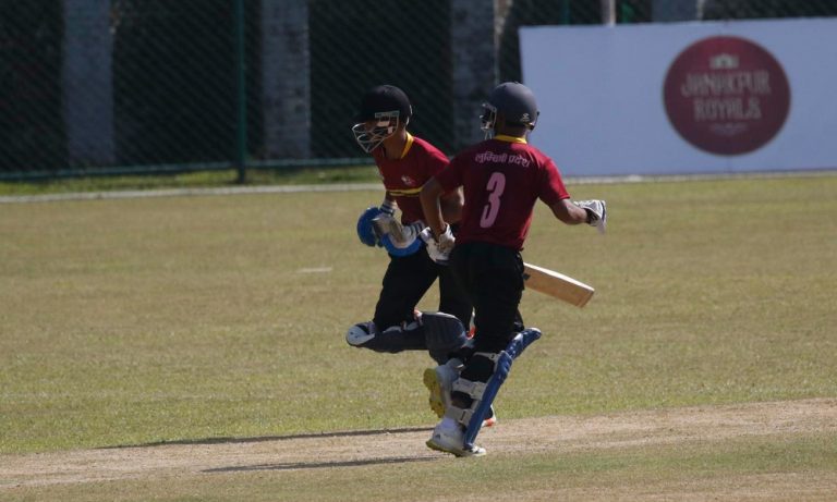 प्रदेश–१ लाई हराए पनि लुम्बिनी सेमिफाइनल पुग्न कठिन