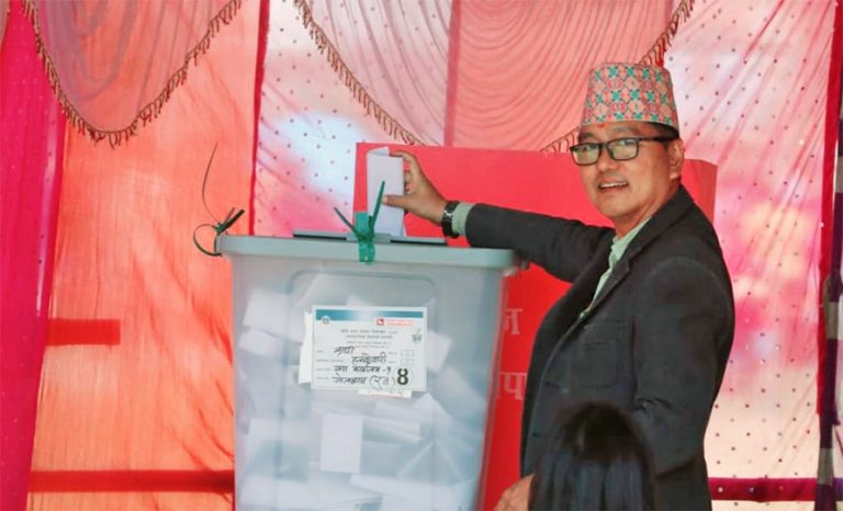 मध्यान्हसम्म मतदानमा उत्साह छैन : राजेन्द्र लिङ्देन