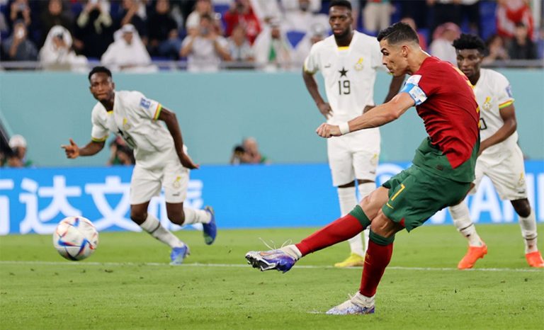 रोनाल्डो बने ५ विश्वकपमा गोल गर्ने पहिलो खेलाडी