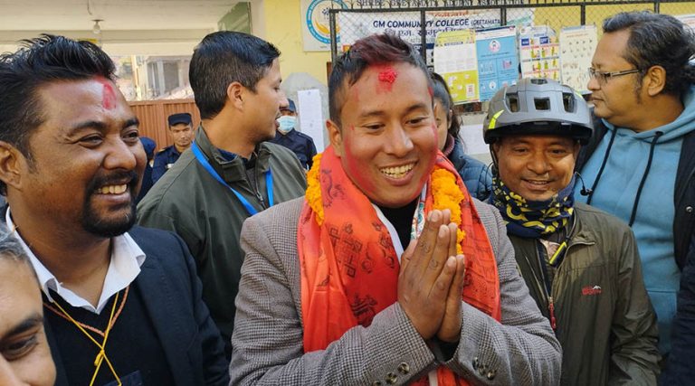 काठमाडौं-८ (क) मा हाम्रो नेपाली पार्टीका शैलेन्द्रमान बज्राचार्य विजयी