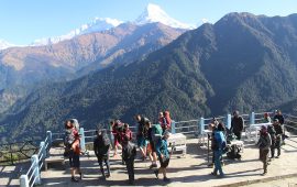 बाढी प्रभावित क्षेत्रमा नजान पर्यटकलाई अलर्ट