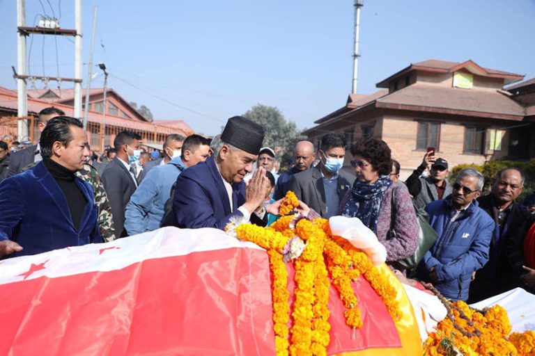 तरुण दलका संस्थापक महामन्त्री चित्रकारको निधन