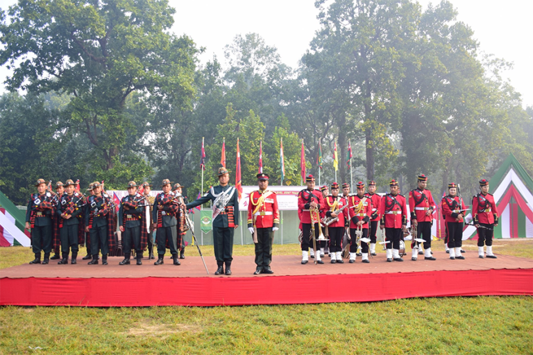 रुपन्देहीको सालझण्डीमा नेपाली र भारतीय सेनाको संयुक्त अभ्यास सुरू