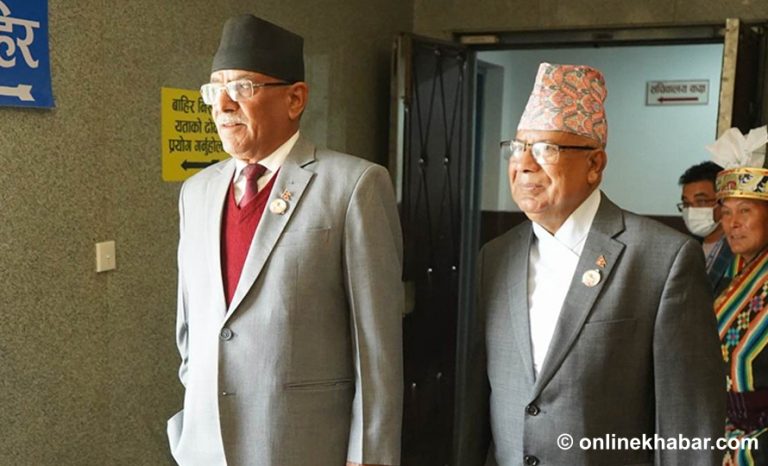 माधव नेपाल फेरि पनि प्रचण्डकै सारथि