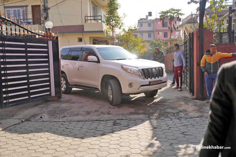एमाले मन्त्रीहरू बालकोटमा