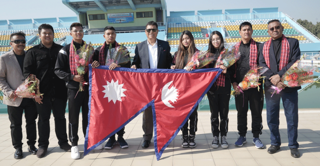फिना विश्व पौडी च्याम्पियनसिपमा ४ नेपाली खेलाडीले प्रतिस्पर्धा गर्ने