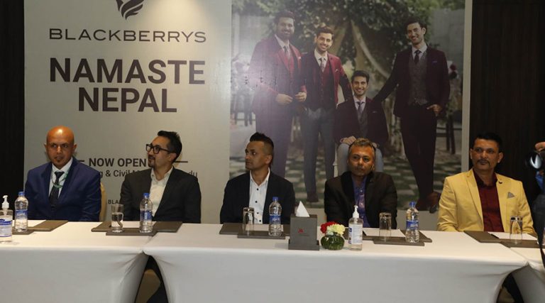 भारतको मेन्सवेयर ब्रान्ड काठमाडौंमा